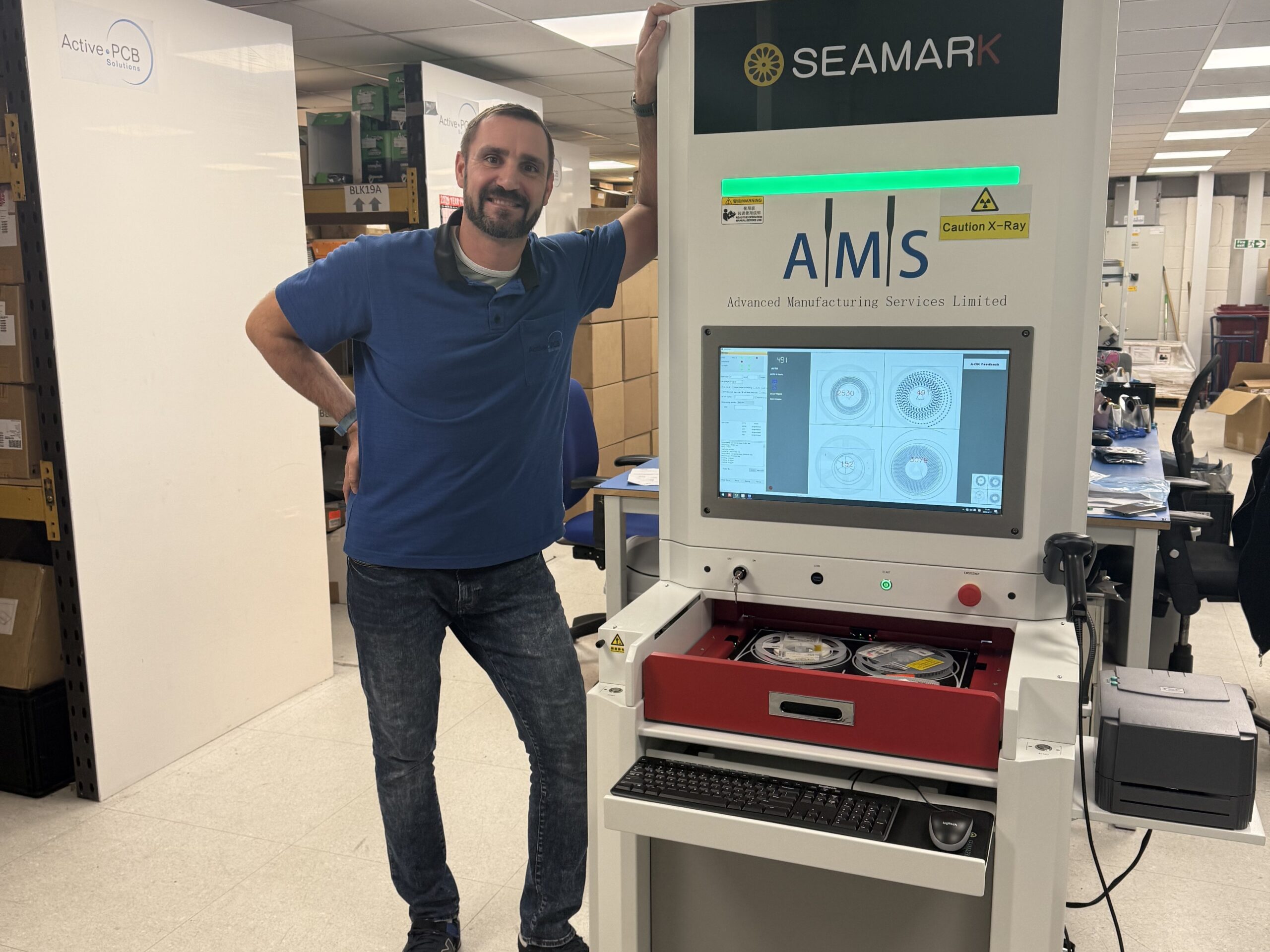 What sets the Seamark XC1000 X-Ray Component Counter apart is its dynamic, global X-ray component database