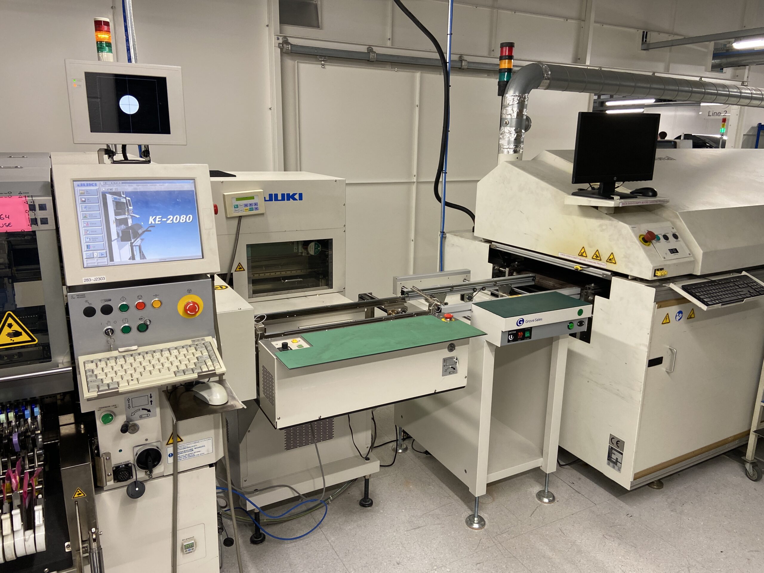 conveyer and buffer in pcb assembly