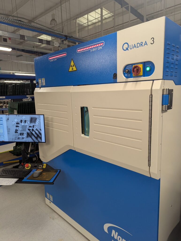 Nord Quadra 3 x-ray inspection machine for bga assembly