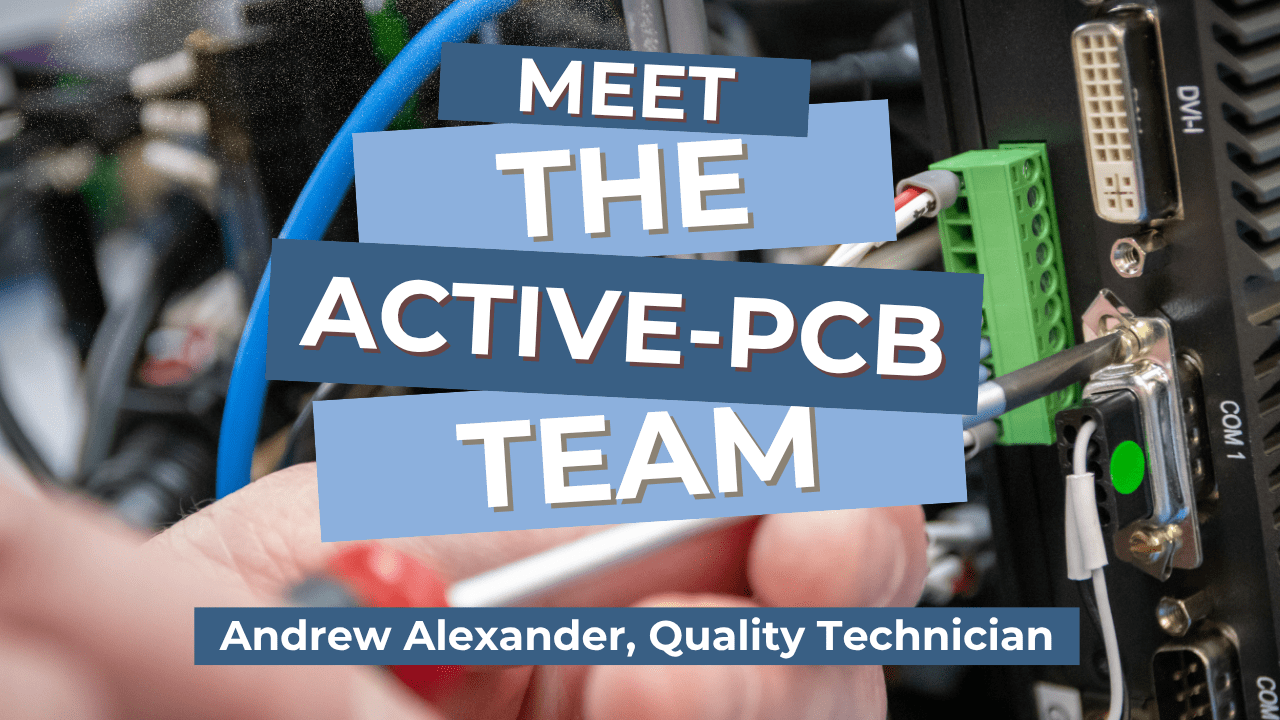 Andrew Alexander, Quality Technician