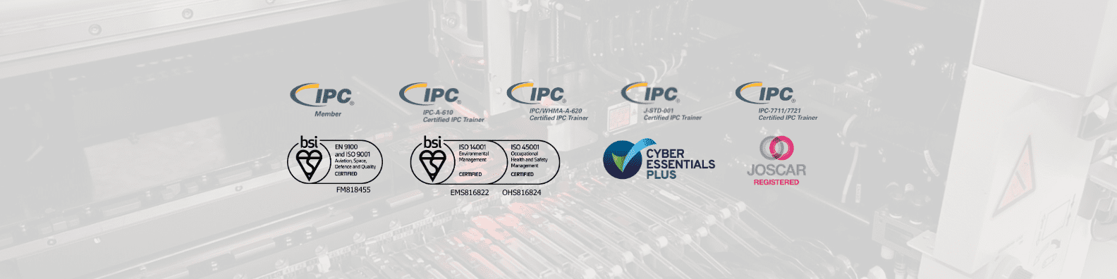 With our extensive list of industry accreditations and endorsements, you can be confident in Active-PCB's level of skill and service.