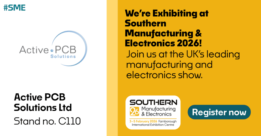 Active-PCB Solutions to Exhibit at Southern Manufacturing & Electronics 2026
