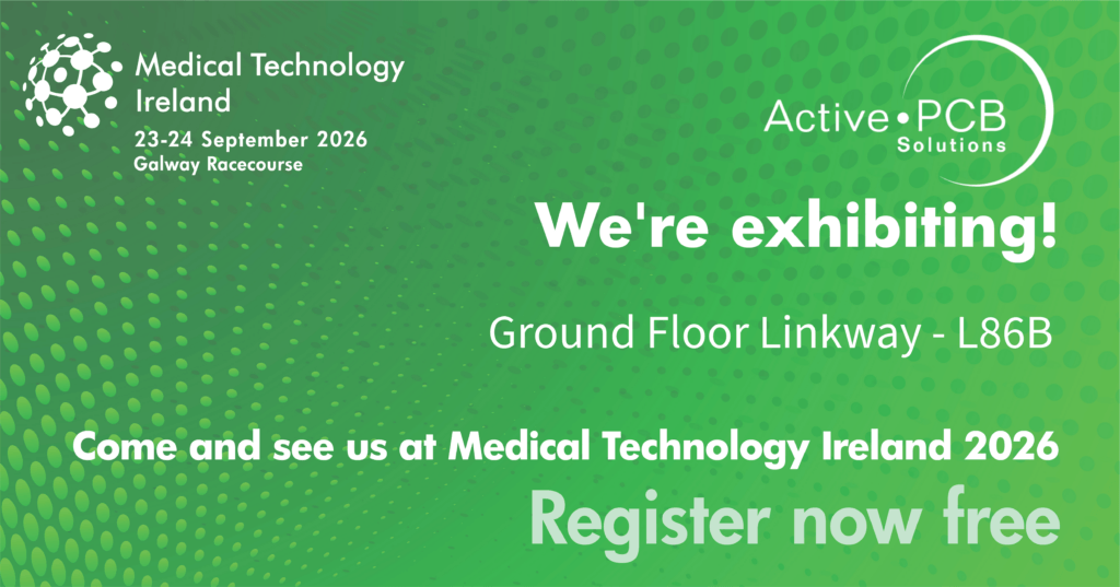 Active-PCB Solutions To Exhibit At Medical Technology Ireland 2026