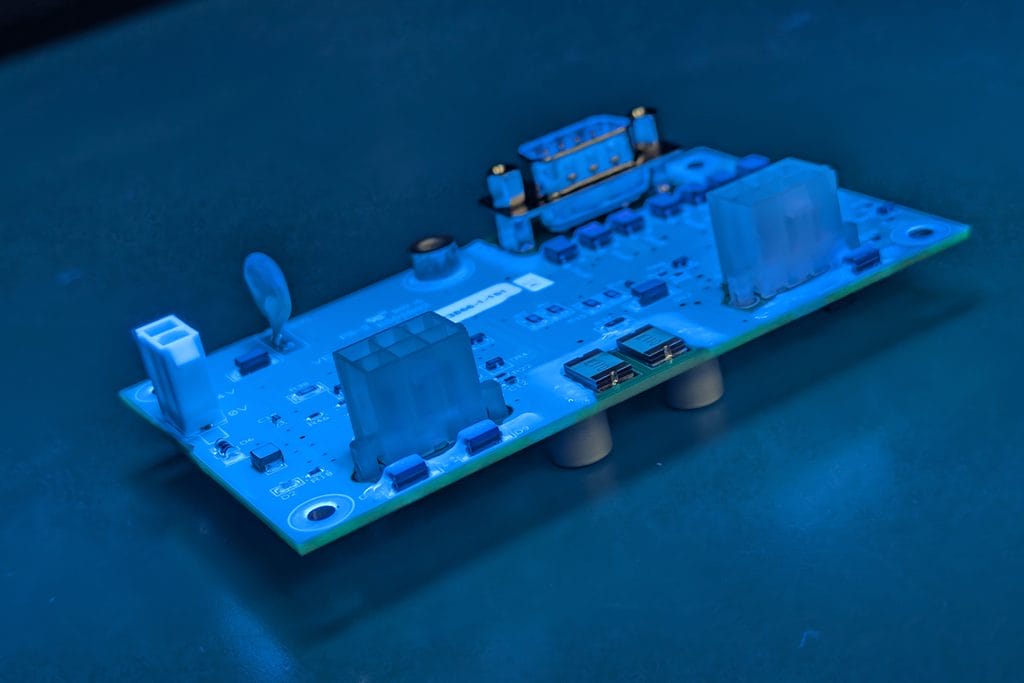 conformally coated PCBA
